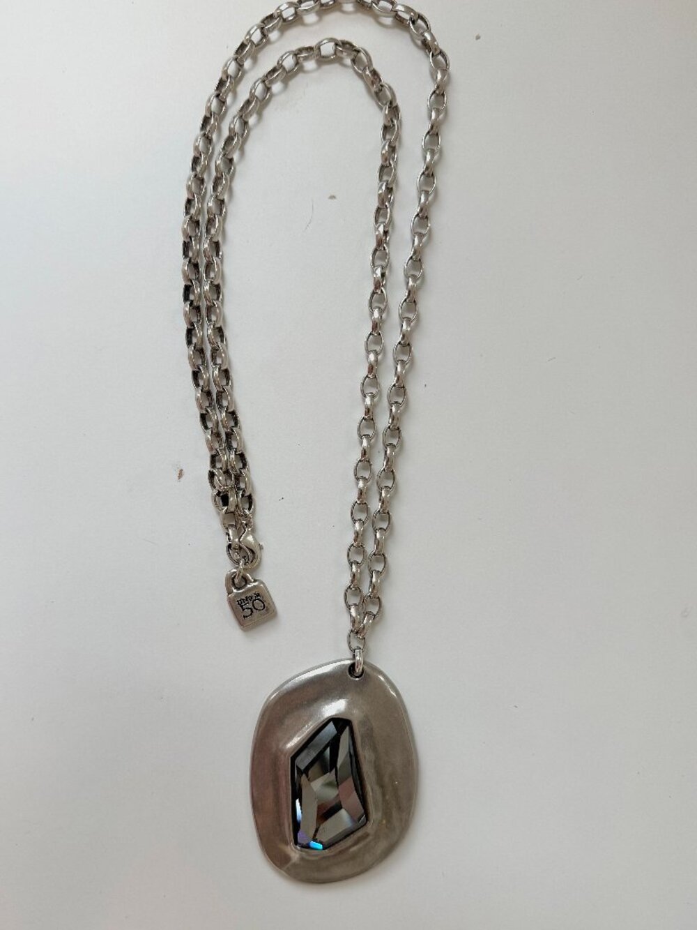 Uno de 50 Silver and Crystal Necklace